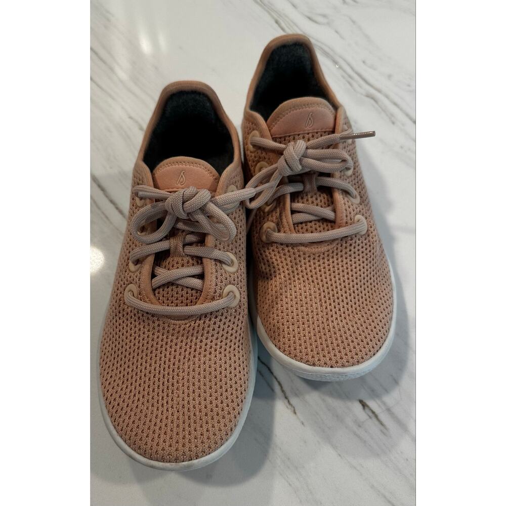 Allbirds Women's Tree Runner in Bloom Pink W7 Great for Summer Fun & Lightweight